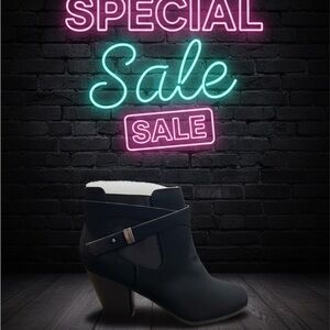 Elegant Black Ankle Booties